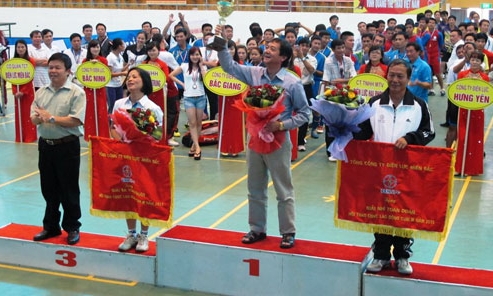 Hội thao cụm III  Tổng Công ty Điện lực miền Bắc năm 2013