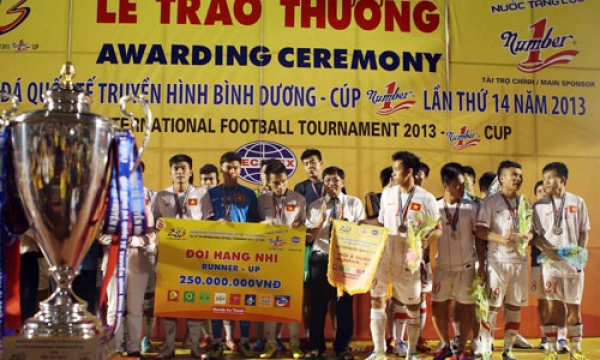 Thua Bình Dương, U23 Việt Nam về nhì ở BTV Cup