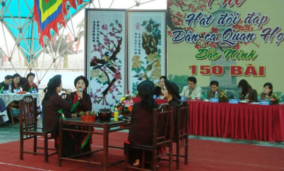 Hội thi hát Dân ca Quan họ Bắc Ninh Xuân Giáp Ngọ – 2014