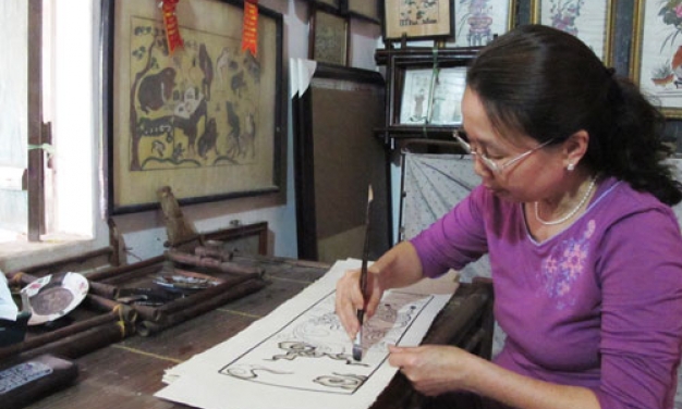 Triển khai dự án “Bảo tồn tranh dân gian Đông Hồ”