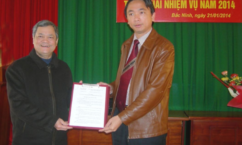 Qũy phát triển đất tỉnh triển khai nhiệm vụ năm 2014