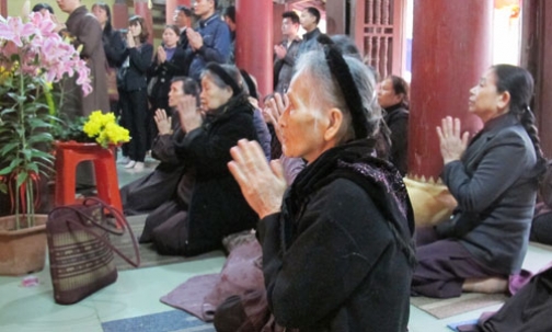 Nét đẹp lễ chùa đầu xuân