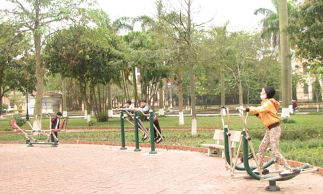Sức hút mới ở công viên Nguyên Phi Ỷ Lan