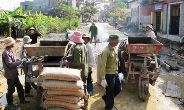 Chương trình xây dựng Nông thôn mới cần 5.6000 tỷ đồng cho cơ sở hạ tầng thiết yếu