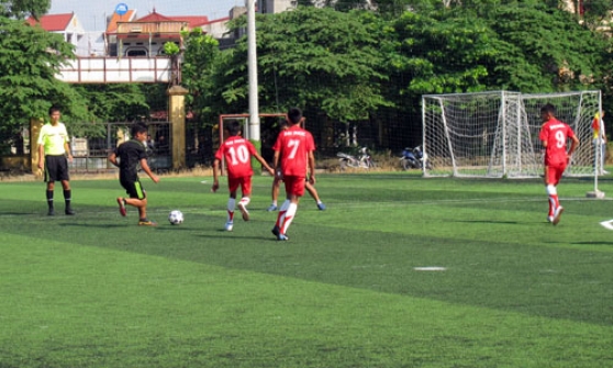 Khai mạc Giải bóng đá thiếu niên thành phố Bắc Ninh năm 2014