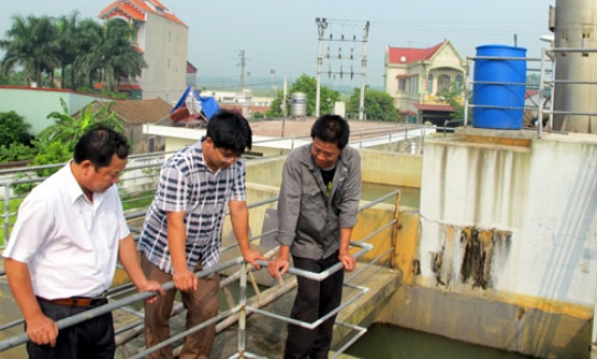 Hiệu quả công trình cung cấp nước sạch tập trung Văn Môn