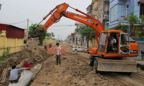 Tiên Du nỗ lực xây dựng Nông thôn mới