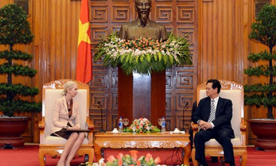 Thủ tướng Nguyễn Tấn Dũng tiếp Đại sứ Na Uy