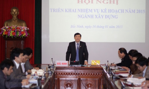 Hội nghị trực tuyến triển khai nhiệm vụ kế hoạch ngành Xây dựng năm 2015