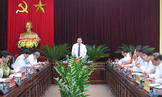 Tỉnh ủy đánh giá tình hình trước, trong và sau Tết Nguyên đán Ất Mùi 2015