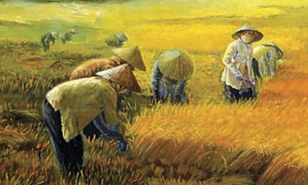 Bữa cơm mùa gặt