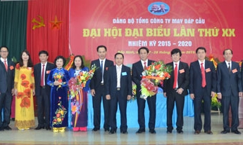 Đảng bộ Tổng công ty May Đáp Cầu Đại hội Đại biểu lần thứ XX