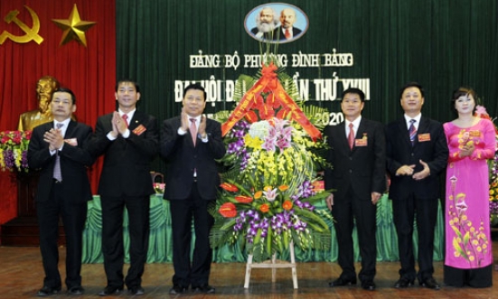 Đảng bộ phường Đình Bảng Đại hội Đại biểu lần thứ XVIII