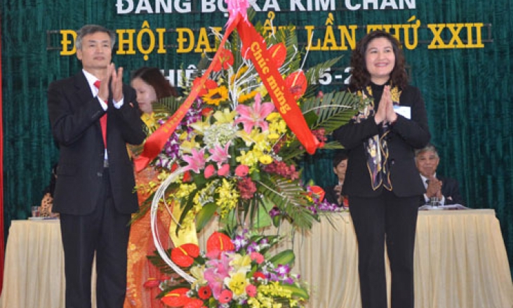 Đảng bộ xã Kim Chân Đại hội Đại biểu lần thứ XXII