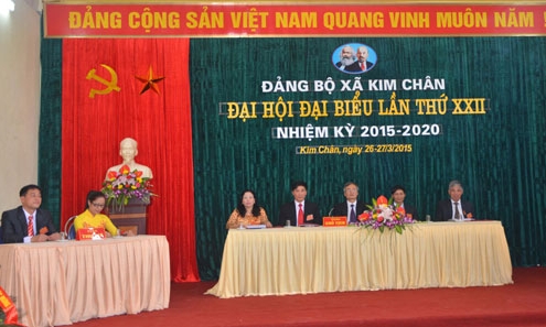 Đảng bộ xã Kim Chân tự tin vào nhiệm kỳ mới