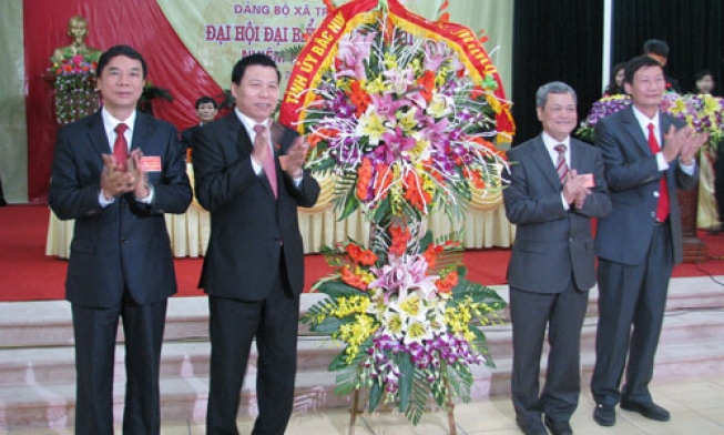 Đại hội Đảng bộ cấp cơ sở đầu tiên của tỉnh thành công tốt đẹp