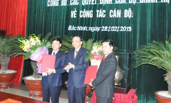 Tỉnh ủy Bắc Ninh:Công bố các Quyết định của Bộ Chính trị về công tác cán bộ