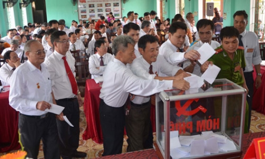 Đảng bộ phường Võ Cường Đại hội đại biểu lần thứ XXIII, nhiệm kỳ 2015-2020