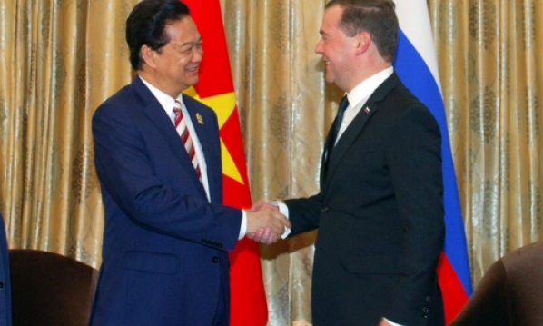 Thủ tướng LB Nga Medvedev thăm chính thức Việt Nam