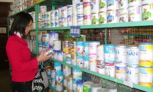 Nhiều loại sữa thuộc danh sách giảm giá vẫn chưa giảm giá