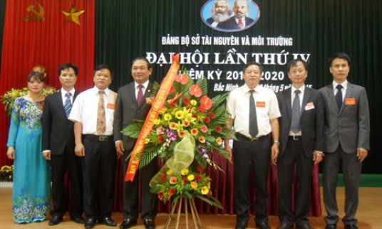 Đại hội Đảng bộ Sở Tài nguyên và Môi trường lần thứ IV, nhiệm kỳ 2015-2020