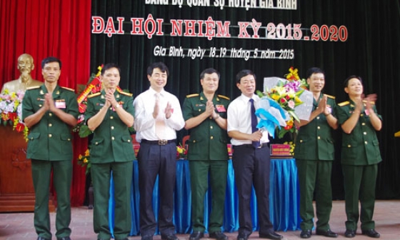 Đại hội Đảng bộ Quân sự huyện Gia Bình
