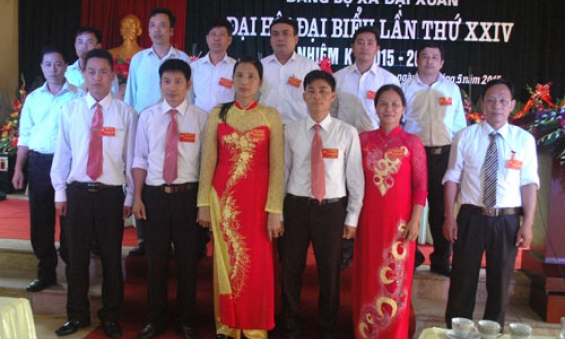 Đảng bộ xã Đại Xuân Đại hội lần thứ XXIV