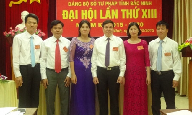 Đại hội Đảng bộ Sở Tư pháp nhiệm kỳ 2015-2020