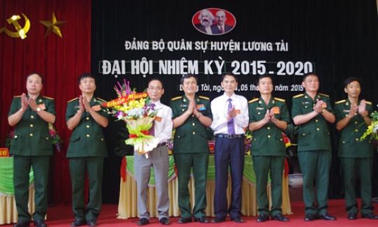 Đại hội Đảng bộ Quân sự huyện Lương Tài