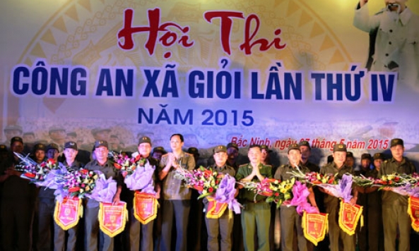 Công an tỉnh tổ chức hội thi công an xã giỏi