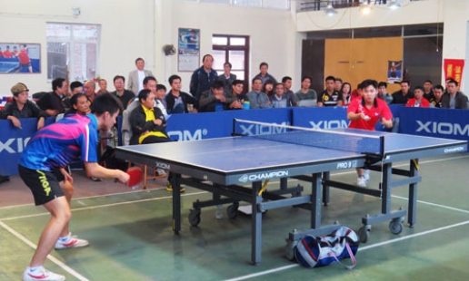 Khởi tranh giải bóng bàn Bắc Ninh Premiership 2015