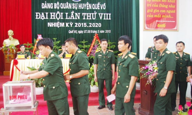 Ghi nhận kết quả Đại hội Đảng bộ cấp cơ sở ở Đảng bộ Quân sự tỉnh