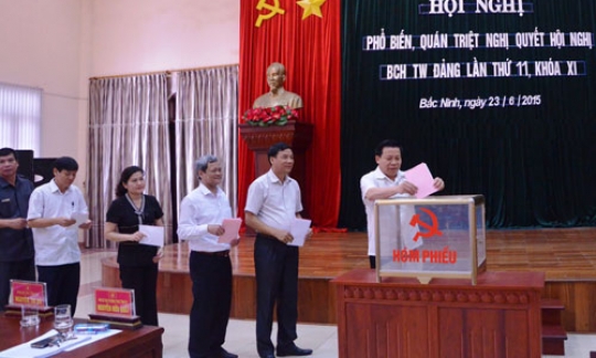 Tỉnh ủy Bắc Ninh giới thiệu nhân sự tham gia Ban chấp hành Trung ương Đảng khóa XII