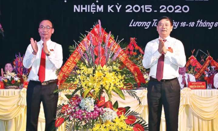 Khai mạc Đại hội Đảng bộ huyện Lương Tài lần thứ XXI, nhiệm kỳ 2015 – 2020