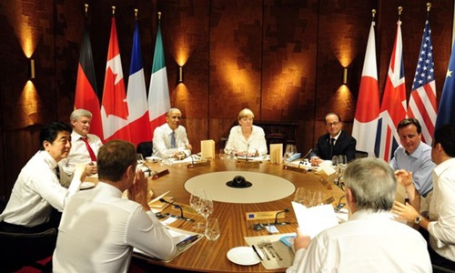 G7 nhất trí quan điểm duy trì trừng phạt Nga