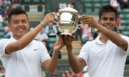 Lý Hoàng Nam vô địch đôi giải trẻ Wimbledon 2015
