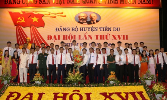 Đại hội Đảng bộ huyện Tiên Du thành công tốt đẹp
