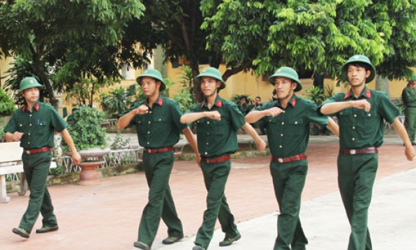 Thực hành động viên huấn luyện, kiểm tra sẵn sàng động viên quân nhân dự bị năm 2015