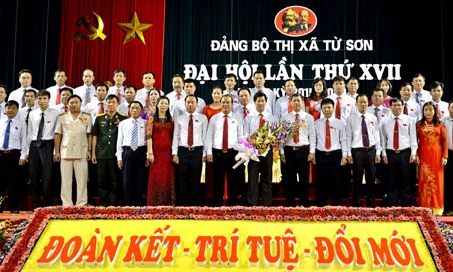 Đại hội Đại biểu Đảng bộ thị xã Từ Sơn lần thứ XVII, nhiệm kỳ 2015-2020 thành công tốt đẹp