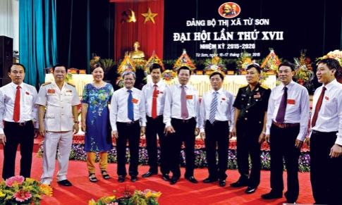 Khai mạc Đại hội đại biểu Đảng bộ thị xã Từ Sơn lần thứ XVII