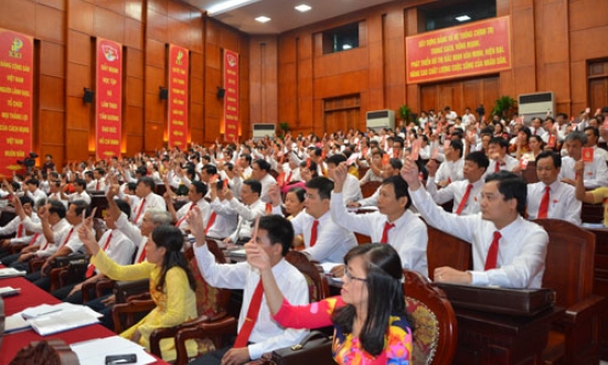 Ngày làm việc thứ Nhất Đại hội Đảng bộ thành phố Bắc Ninh nhiệm kỳ 2015- 2020