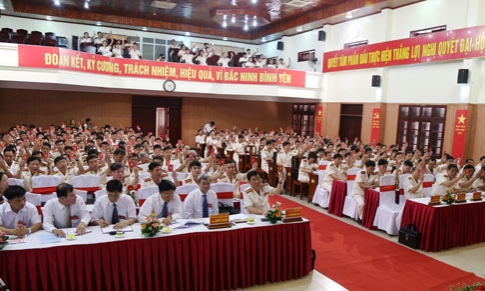 Ngày làm việc thứ nhất Đại hội Đảng bộ Công an tỉnh lần thứ 16