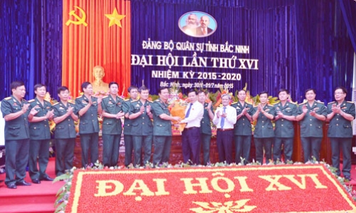 Một số hình ảnh Đại hội Đảng bộ Quân sự tỉnh, nhiệm kỳ 2015-2020