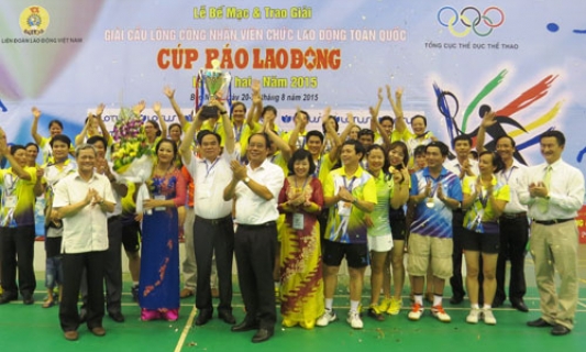 Bắc Ninh giành Cúp Vô địch toàn đoàn