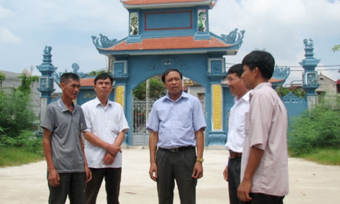 Dân vận ở Đảng bộ Bồng Lai
