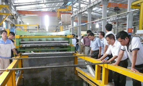 Trình diễn kỹ thuật mô hình sản xuất cửa cuốn, cửa xếp