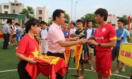 Khai mạc giải bóng đá thanh niên Bắc Ninh NewVision 2015–tranh cúp Gia Đình Việt