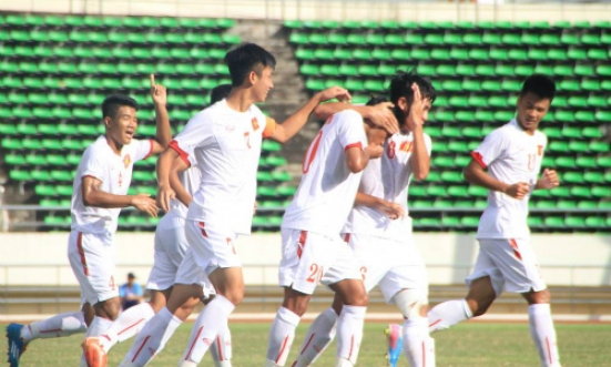 Đánh bại U19 Myanmar, U19 Việt Nam vào bán kết