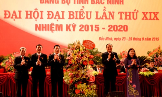 Khai mạc trọng thể Đại hội đại biểu Đảng bộ tỉnh lần thứ XIX, nhiệm kỳ 2015 – 2020