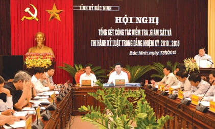 Tổng kết công tác kiểm tra, giám sát và thi hành kỷ luật trong Đảng nhiệm kỳ 2010-2015